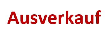 ausverkauf